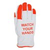 Magid HiViz Watch Your Hands Goatskin Leather Driver Glove B940EHVXL